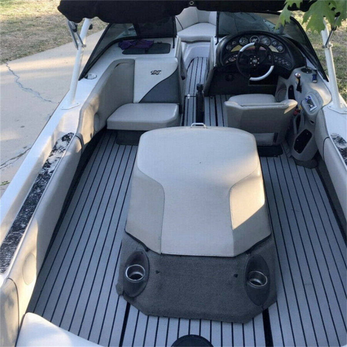 EVA-Foam-Boat-Yacht-Marine-Flooring-Border-Teak-Decking-Sheet-Pad-240x45x05cm-1698024