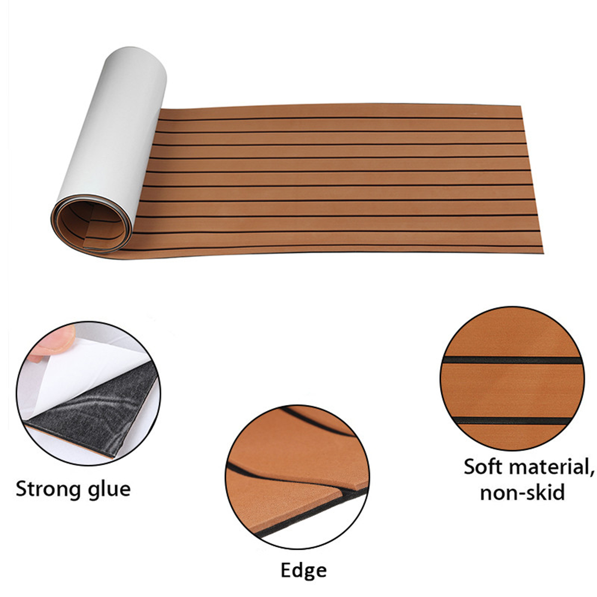 EVA-Foam-Boat-Yacht-Marine-Flooring-Border-Teak-Decking-Sheet-Pad-240x90x05cm-1698028