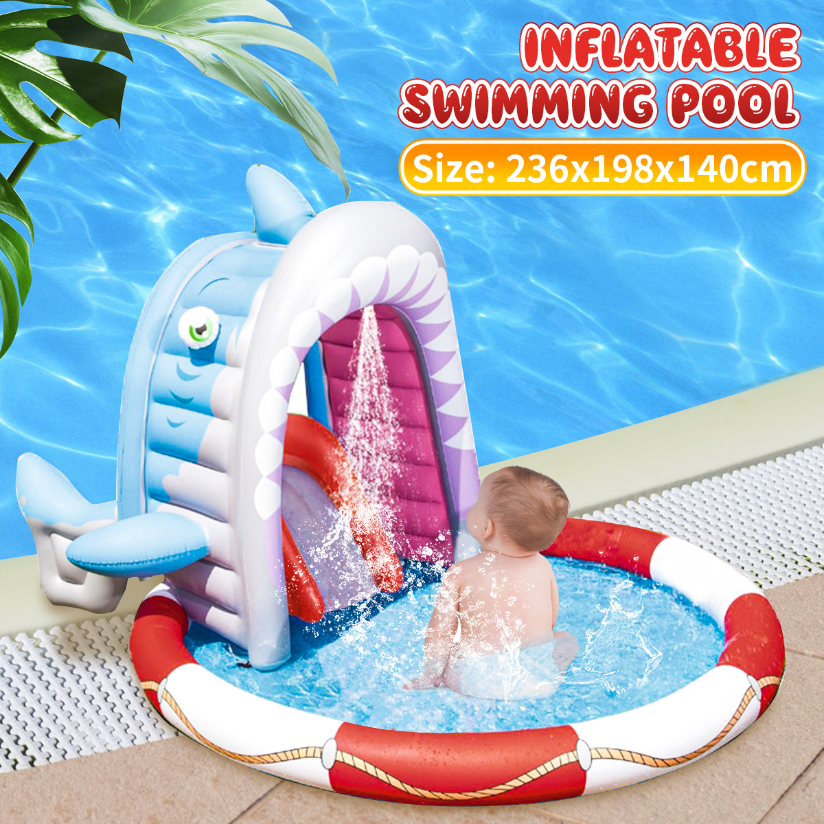 Inflatable-Swimming-Pool-Play-Center-Slide-Sprayer-Baby-Kids-Swim-236x198x140cm-1819717