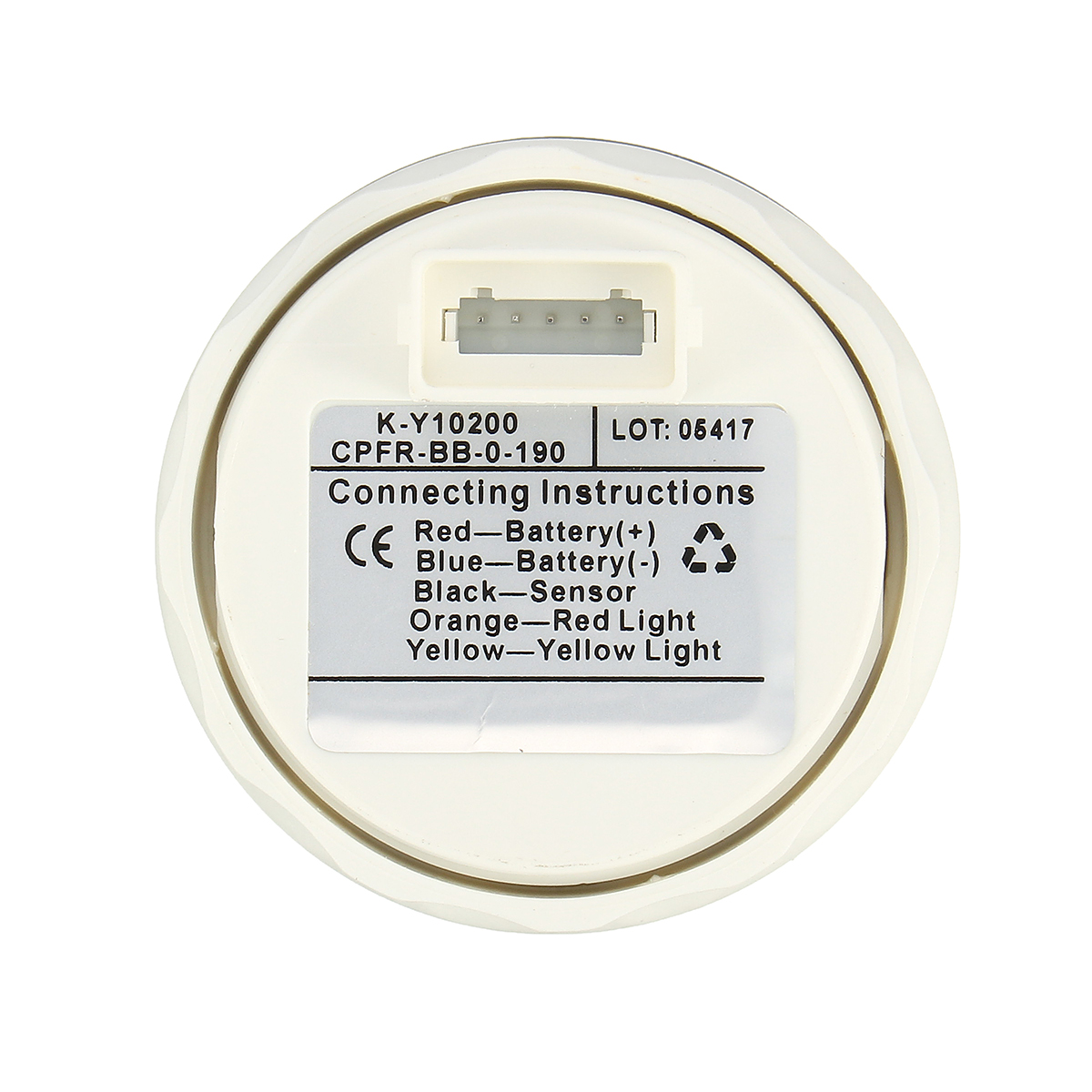 KUS-FuelWater-Level-Gauge-MarineBoat-Tank-Level-Indicator-Black-52mm-0-190Omega-1212625