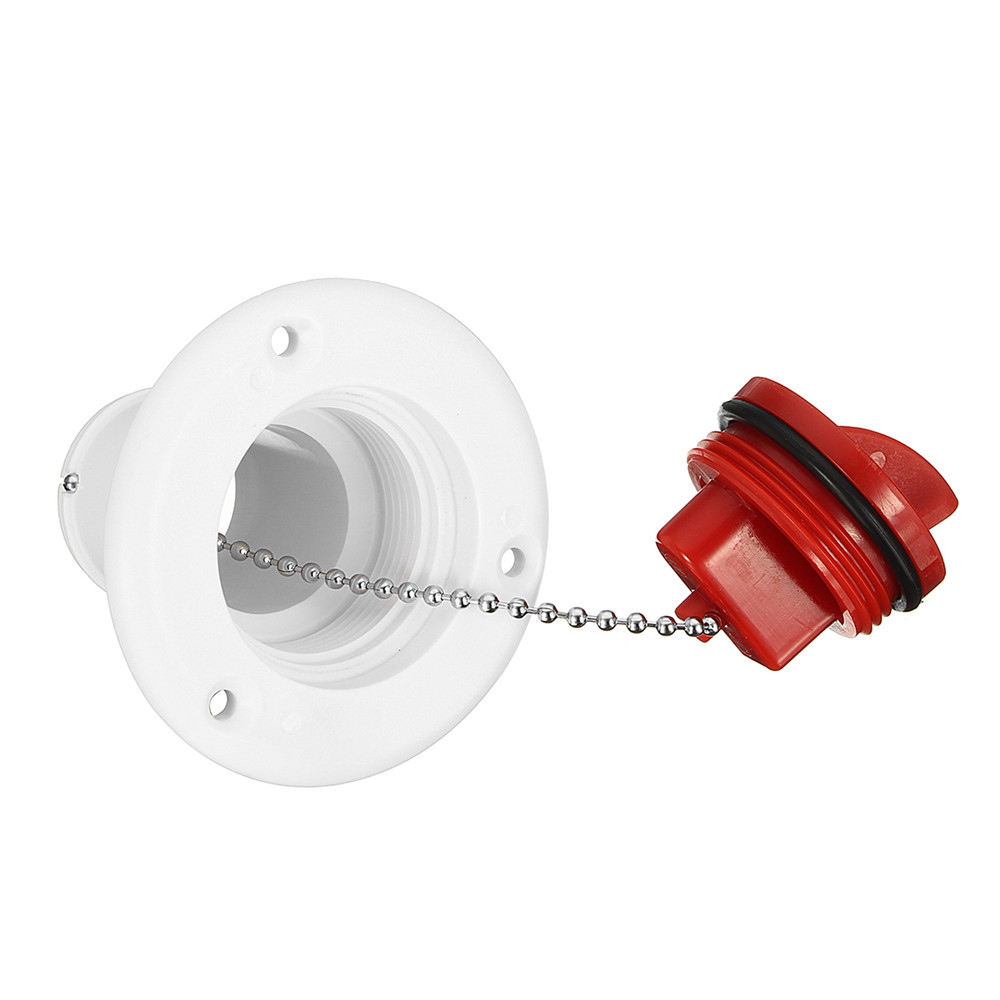 Marine-Boat-Deck-Oil-Fill-Filler-Replacement-Cap--Chain-plastic-Water-Gas-1443799