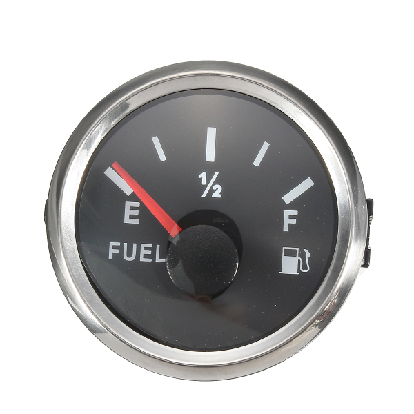 Marine-Boat-Fuel-Level-Gauge-Yacht-Trim-Tank-Indicator-52mm-1224V-240-33-Ohms-1204534