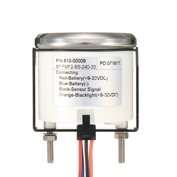 Marine-Boat-Fuel-Level-Gauge-Yacht-Trim-Tank-Indicator-52mm-1224V-240-33-Ohms-1204534