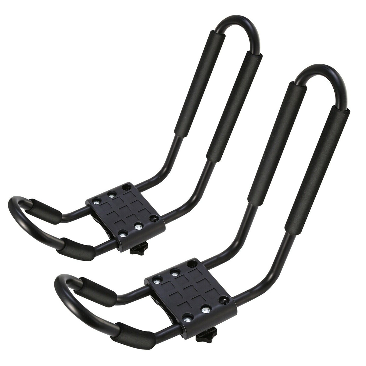 Pair-220lbs-Boat-Kayak-Roof-Rack-Car-SUV-Canoe-Truck-Top-Mount-Carrier-J-Cross-Bar-1775696