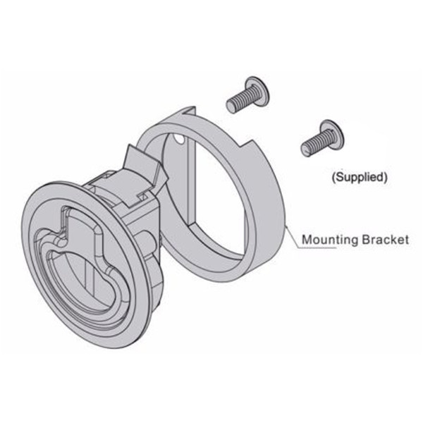 Slam-Latch-Hatch-Round-Pull-Latch-12Door-Replace-M1-63-RV-Marine-BOAT-1104123