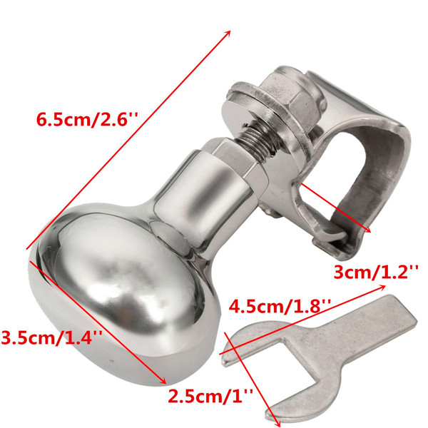 Stainless-Steel-316-Marine-Sport-Boat-Steering-Wheel-Knob-Maneuvering-Knob-1064719