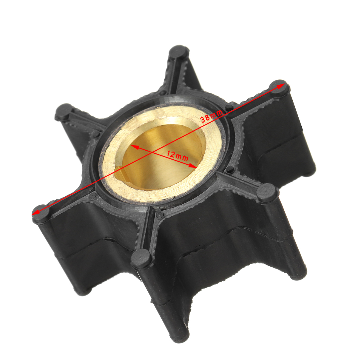 Water-Pump-Impeller-For-Evinrude-Johnson-4HP-8HP-Outboard-Motor-389576--436137-1349361