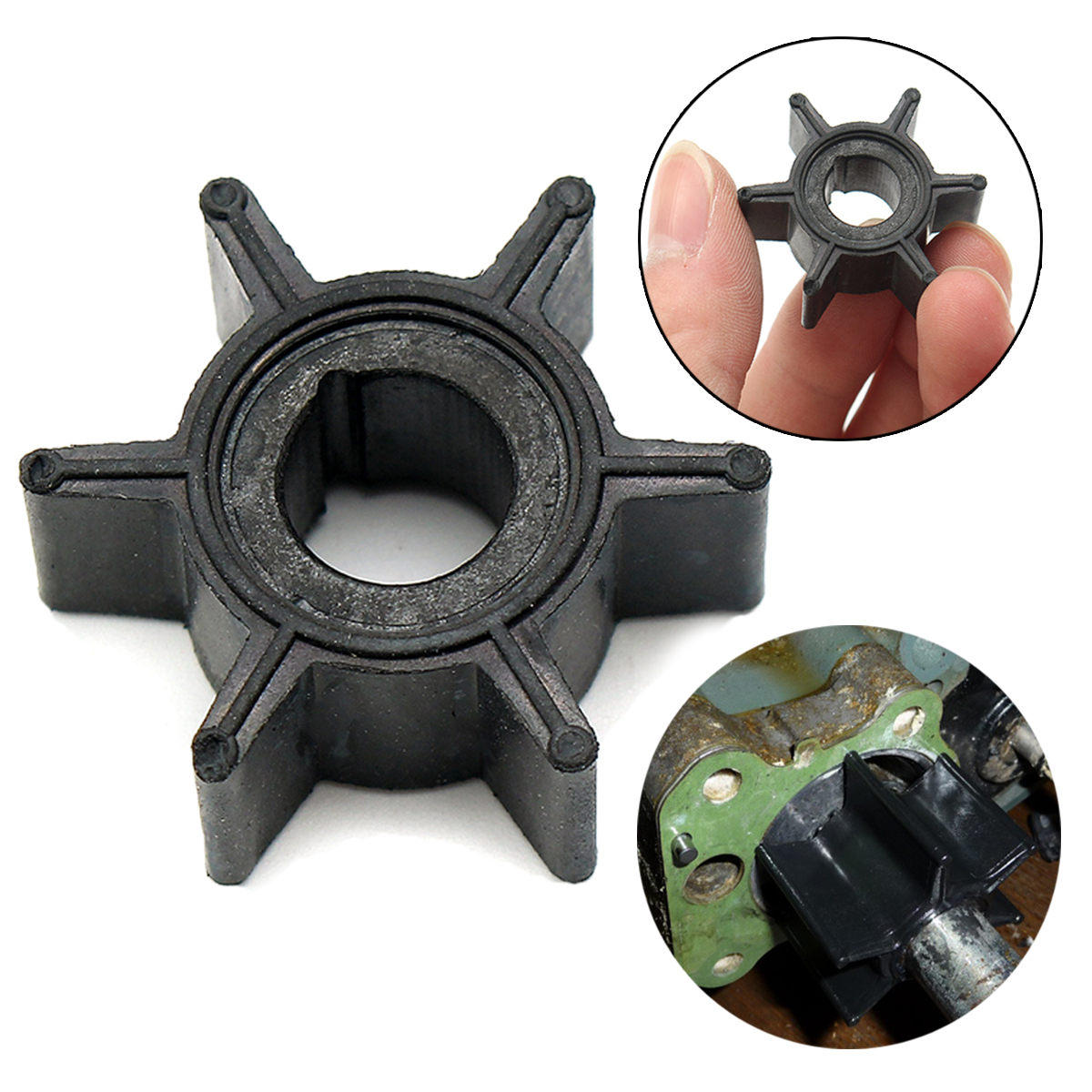 Water-Pump-Impeller-For-TohatsuMercurySierra-22535456HP-Outboard-Motor-1359910