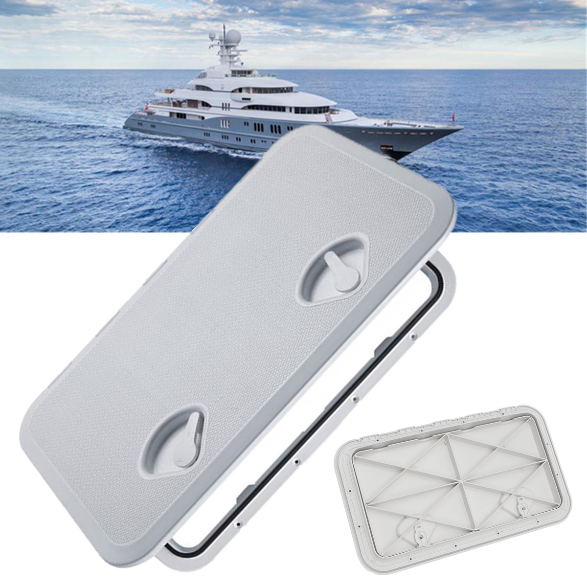 Watertight-Marine-Access-Hatch-Boat-Caravan-Deck-Compartment-Plate-White-1449696