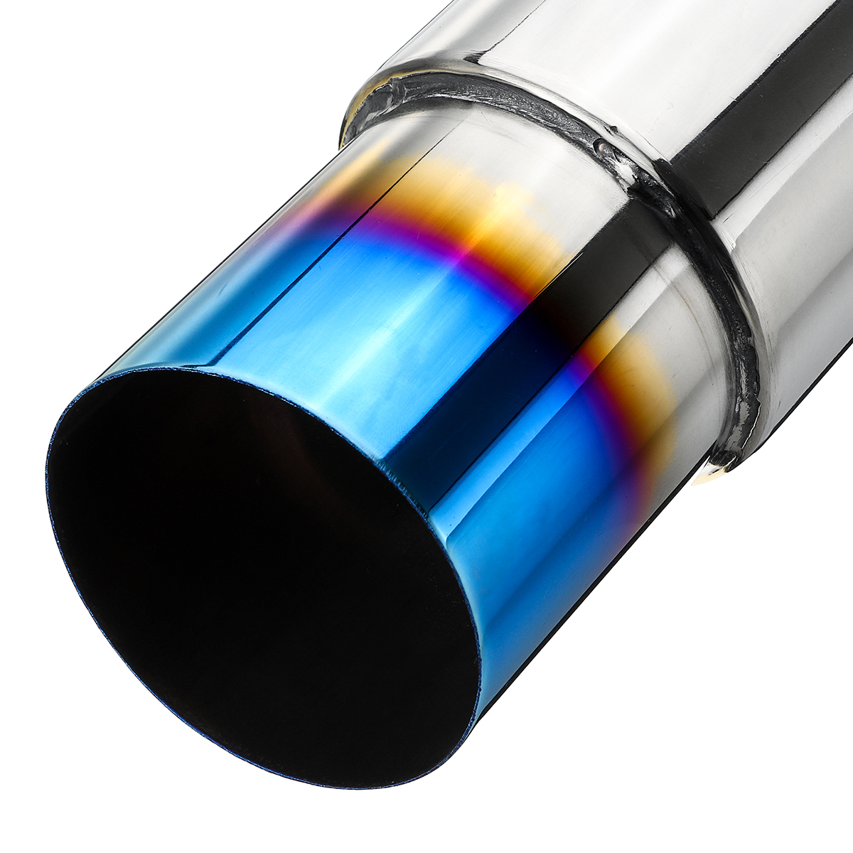 2-Inch-Inlet-35-Inch-Outlet-Car-Motorcycle-Bike-Exhaust-Muffler-Pipe-Tip-Universal-1611314