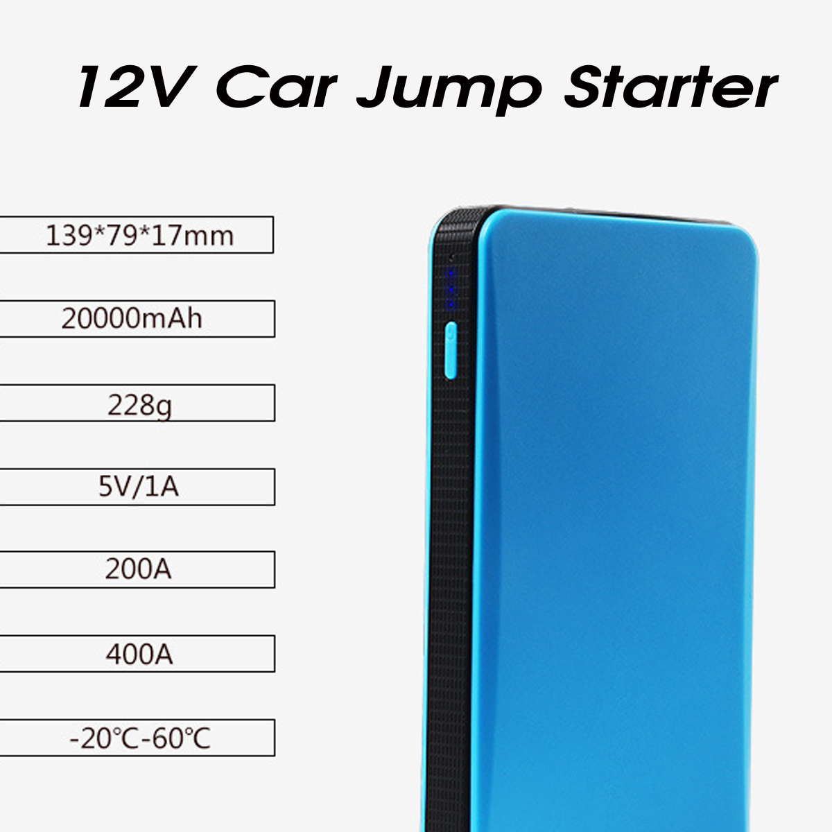 20000mAh-12V-2A-Car-Jump-Starter-Booster-Charger-Battery-Smartphone-Power-Bank-1602566