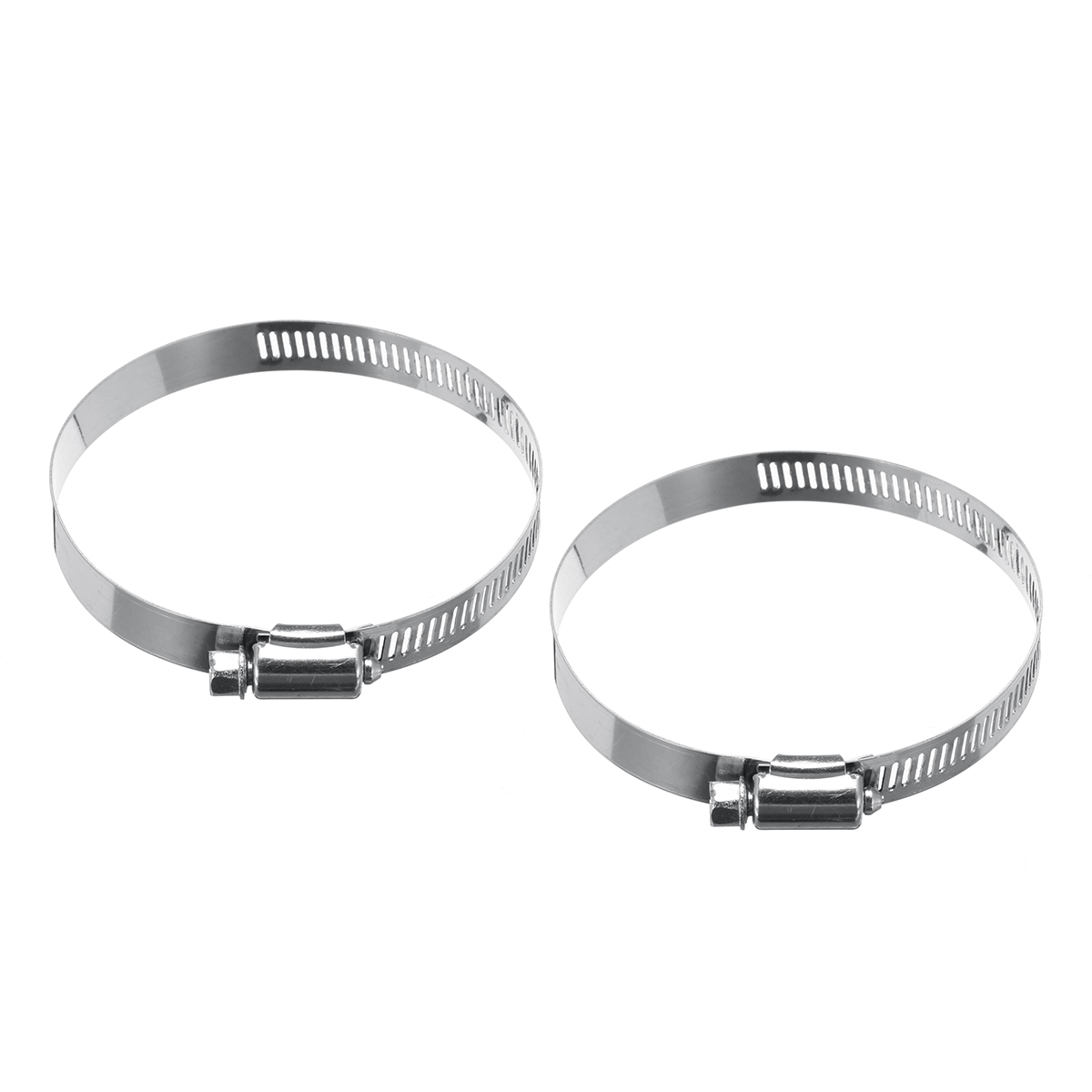 25Inch-In-4Inch-Out-Stainless-Chrome-Car-Tail-Rear-Exhaust-Muffler-Pipe-Tip-Cut-Durable-1641197