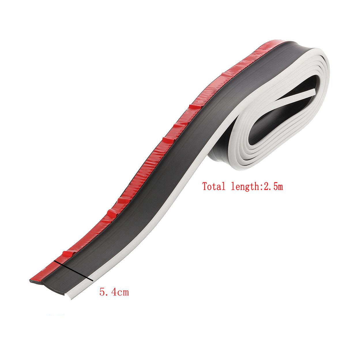 25m-Car-Front-Bumper-Lip-Splitter-Chin-Spoiler-Skirt-Rubber-Protector-3-Color-1785542