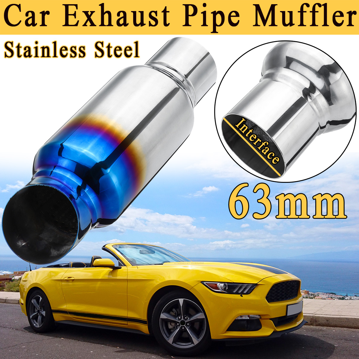 25quot-63mm-Inlet-Exhaust-Pipe-Muffler-Silencer-Resonator-Bent-Stainless-Steel-1607018