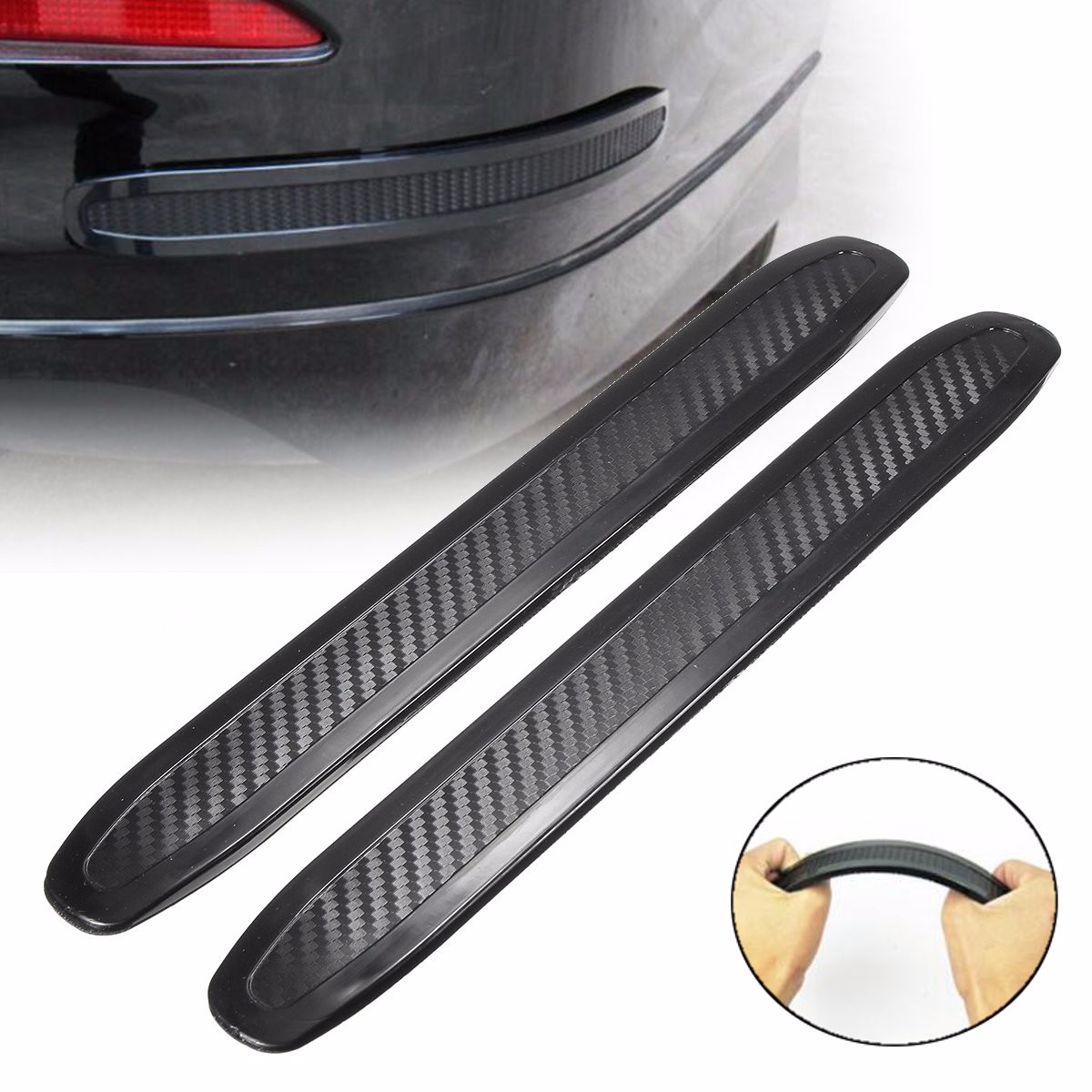 2Pcs-Carbon-Colloid-Front-Rear-Bumper-Corner-Guard-Anti-Scratch-Protection-Decoration-Strip-1070979