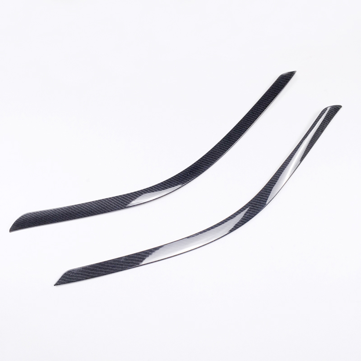 2xCarbon-Fiber-Style-Headlight-Lamp-Moulding-Trim-For-Toyota-CHR-C-HR-20161718-1666625