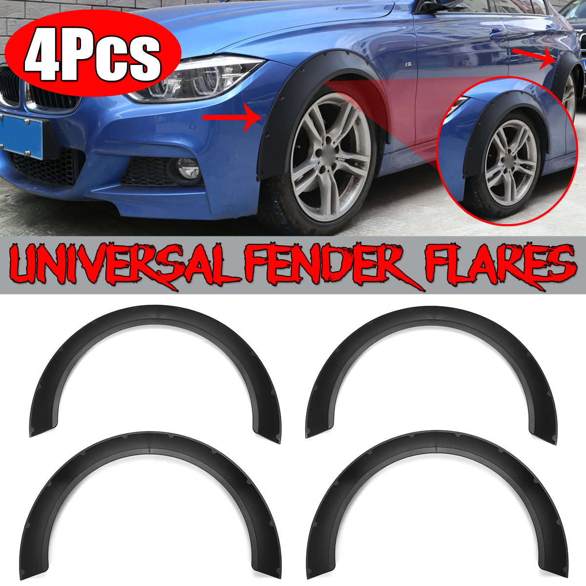 4-Piece-Universal-Car-Fender-Flares-Flexible-Yet-Durable-Polyurethane-Body-Kits-Extra-Wide-Body-Whee-1534716