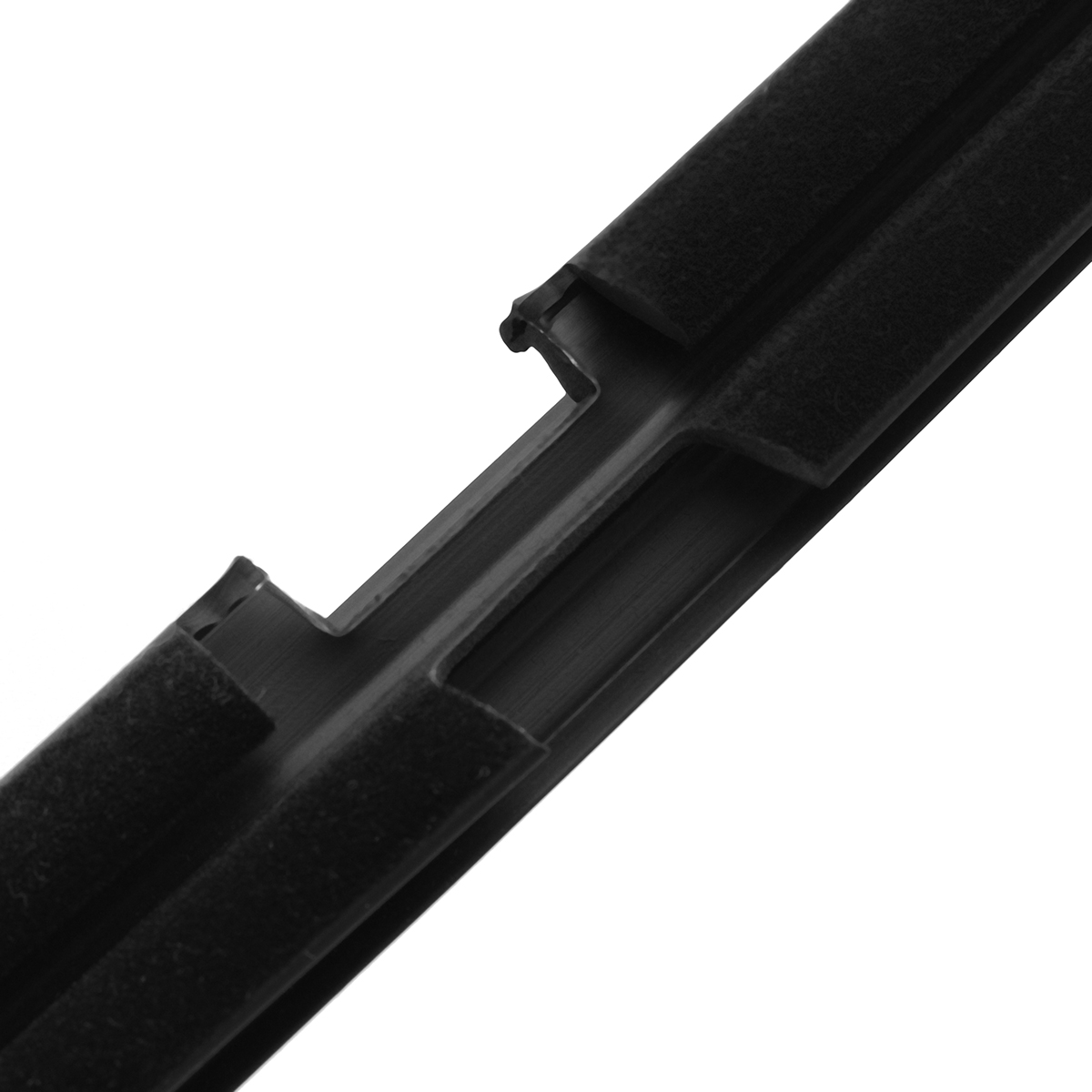 4PCS-Car-Outside-Window-Moulding-Weatherstrip-Weather-Seal-Black-For-Civic-1684534