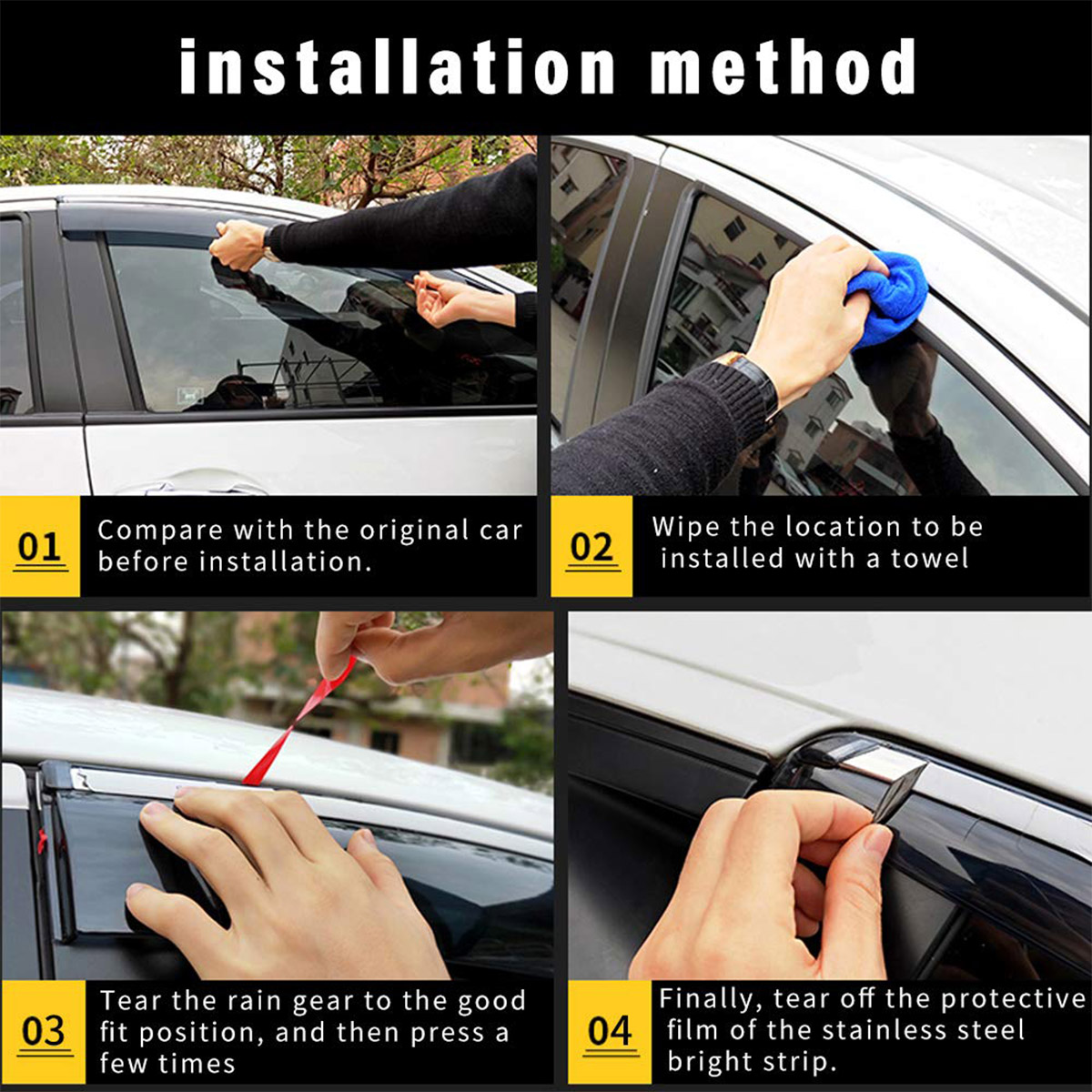 4PCS-Car-Window-Sun-Visor-Vent-Rain-Guard-Door-Shade-For-Subaru-Forester-2019-1639587