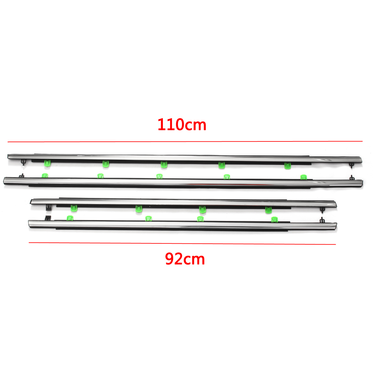 4PCS-For-Honda-CR-V-CRV-2007-2011-Car-Window-Moulding-Trim-Weatherstrips-Seal-1666606