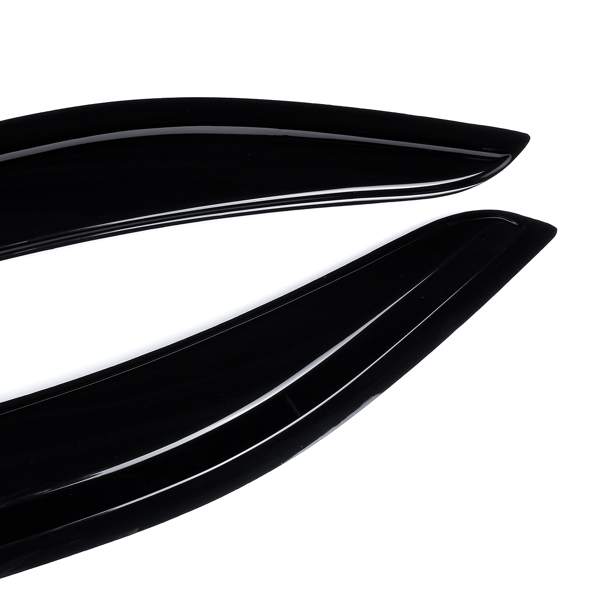 4Pcs-For-TOYOTA-Camry-2007-2011-SE-XV40-3D-Wavy-Plastic-Exterior-Visor-Vent-Shades-Window-Sun-Rain-G-1787074