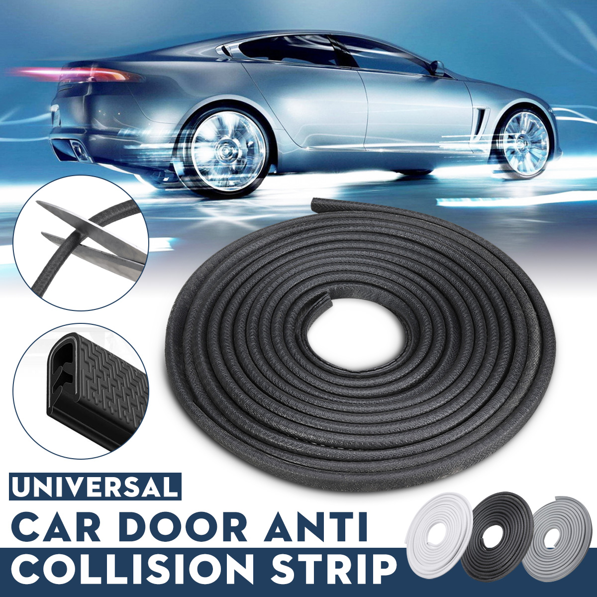 5M-Car-Anti-Collision-Edge-Scratch-Protector-Moulding-Strip-Door-Seal-Strip-1818964