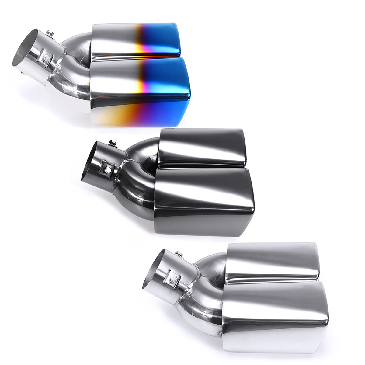63mm-Motorcycle-Stainless-Steel-Inlet-Sports-Exhaust-Tail-Pipe-Muffler-Cover-Cover-1607019