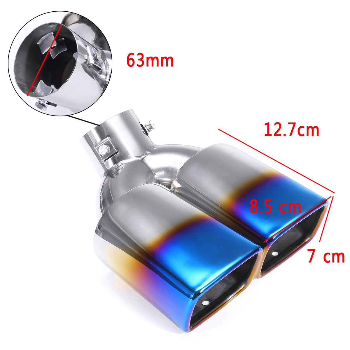 63mm-Motorcycle-Stainless-Steel-Inlet-Sports-Exhaust-Tail-Pipe-Muffler-Cover-Cover-1607019