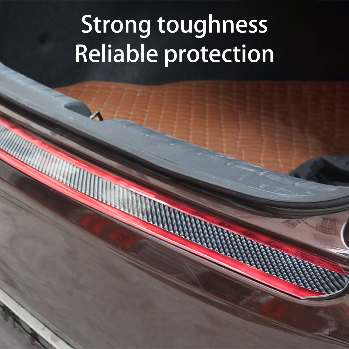 Anti-collision-Car-Door-Carbon-Fiber-Protective-Sticker-Plate-Universal-1785543