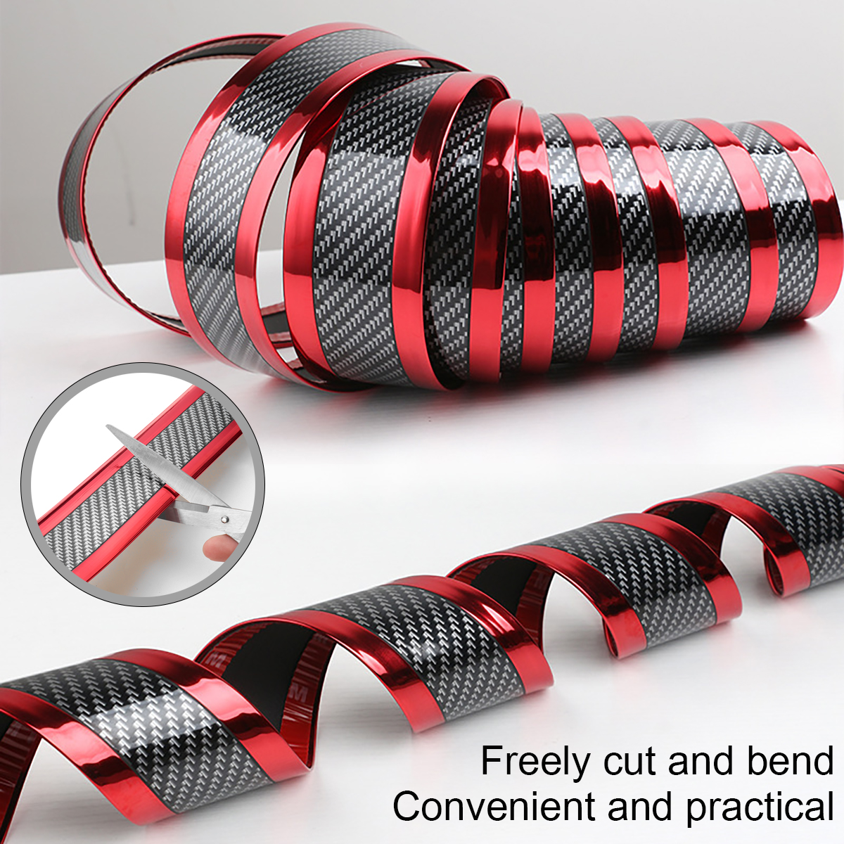 Anti-collision-Car-Door-Carbon-Fiber-Protective-Sticker-Plate-Universal-1785543