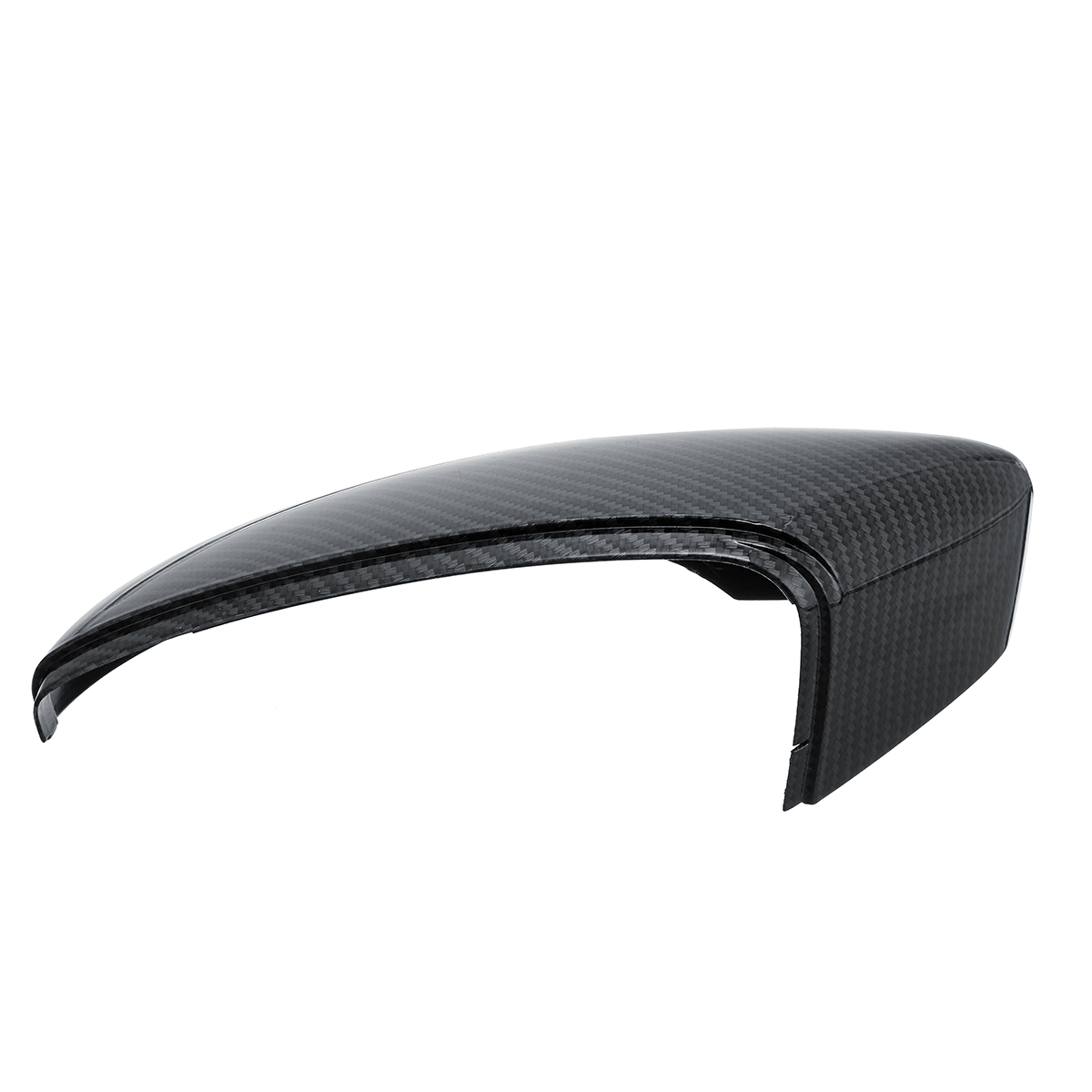 Car-Door-Wing-Rearview-Mirror-Cover-Carbon-Black-Pair-for-VW-Passat-Scirocco-Beetle-CC-Eos-1432182
