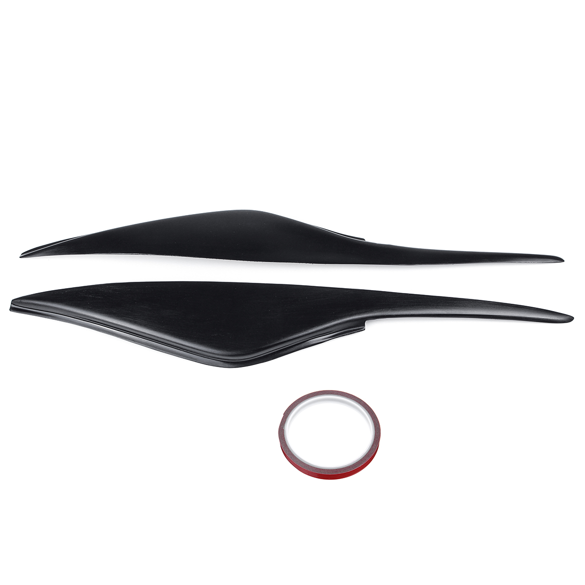 Car-Headlight-Eyebrow-For-FORD-MONDEO-MK4-2007-2010-Eyelids-Lids-Fiberglass-FRP-1637528
