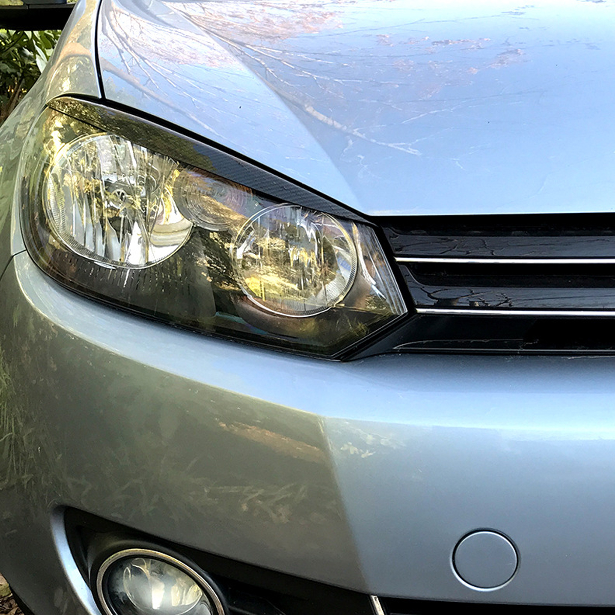 Carbon-Look-Front-Headlight-Eyelid-Eyebrow-Trims-For-VW-GOLF-MK6-GTI-R-2008-2013-1646835