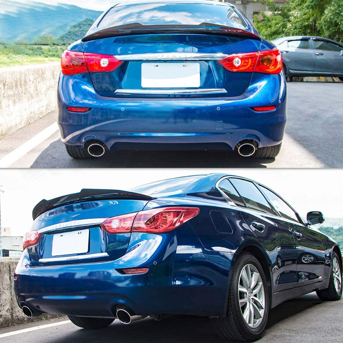 For-Infiniti-14-20-Q50-Carbon-Fiber-JDM-PSM-Style-High-Kick-Duckbill-Trunk-Wing-Spoiler-1805415