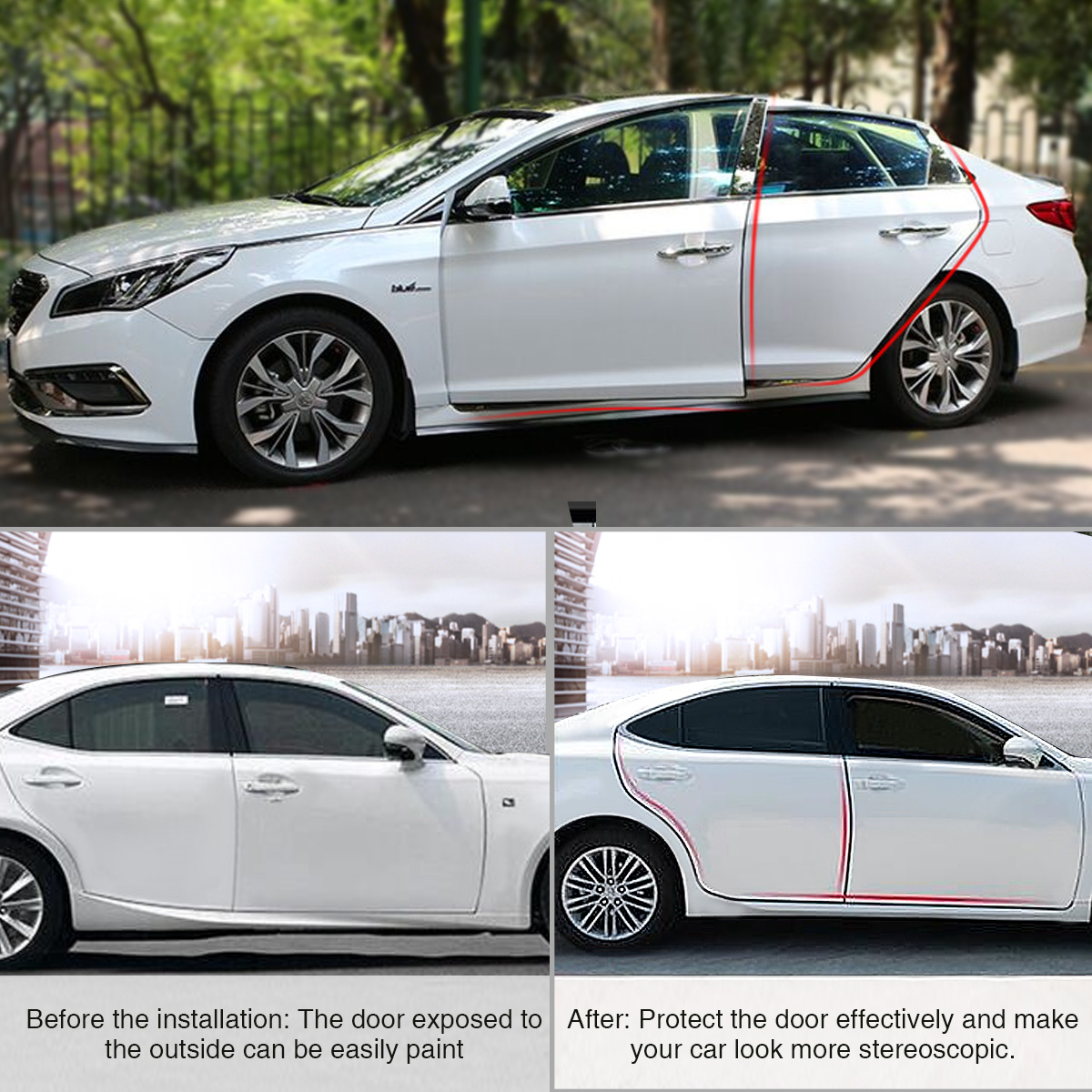 MATCC-4m-Car-Door-Edge-Protector-Guards-U-Shape-Anti-collosion-Rubber-Trim-Seal-Strip-Black-1344617