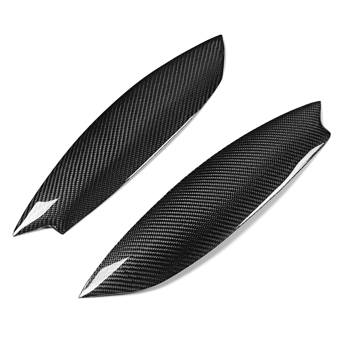 Pair-Car-Carbon-Fiber-Headlight-Eyebrow-Eyelid-ABS-Trim-Cover-for-VW-Golf-GTI-R-MK5-05-07-1376719