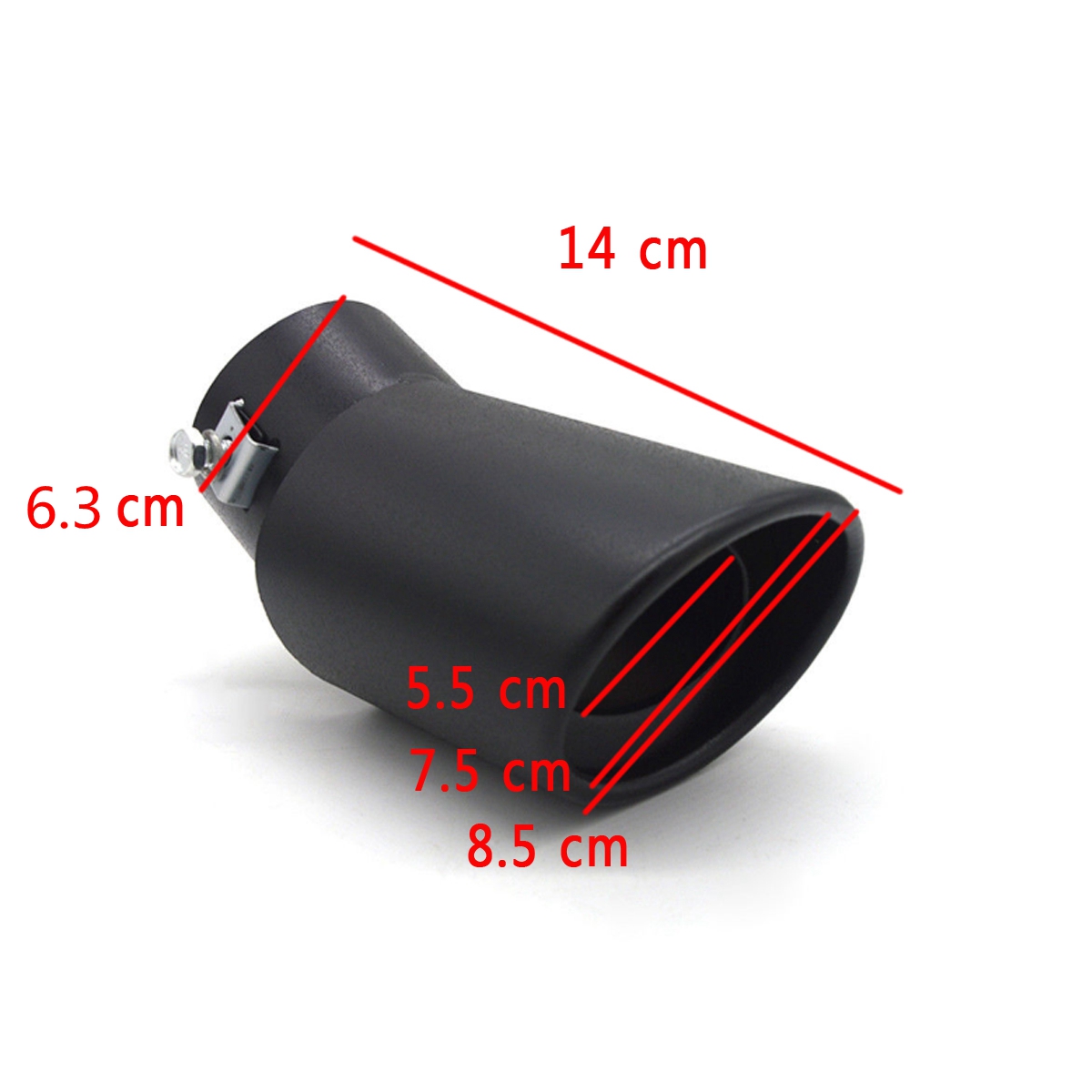 Stainless-Steel-Black-Exhaust-Muffler-Tip-Pipe-For-Universal-All-Car-63mm-Inlet-1604494
