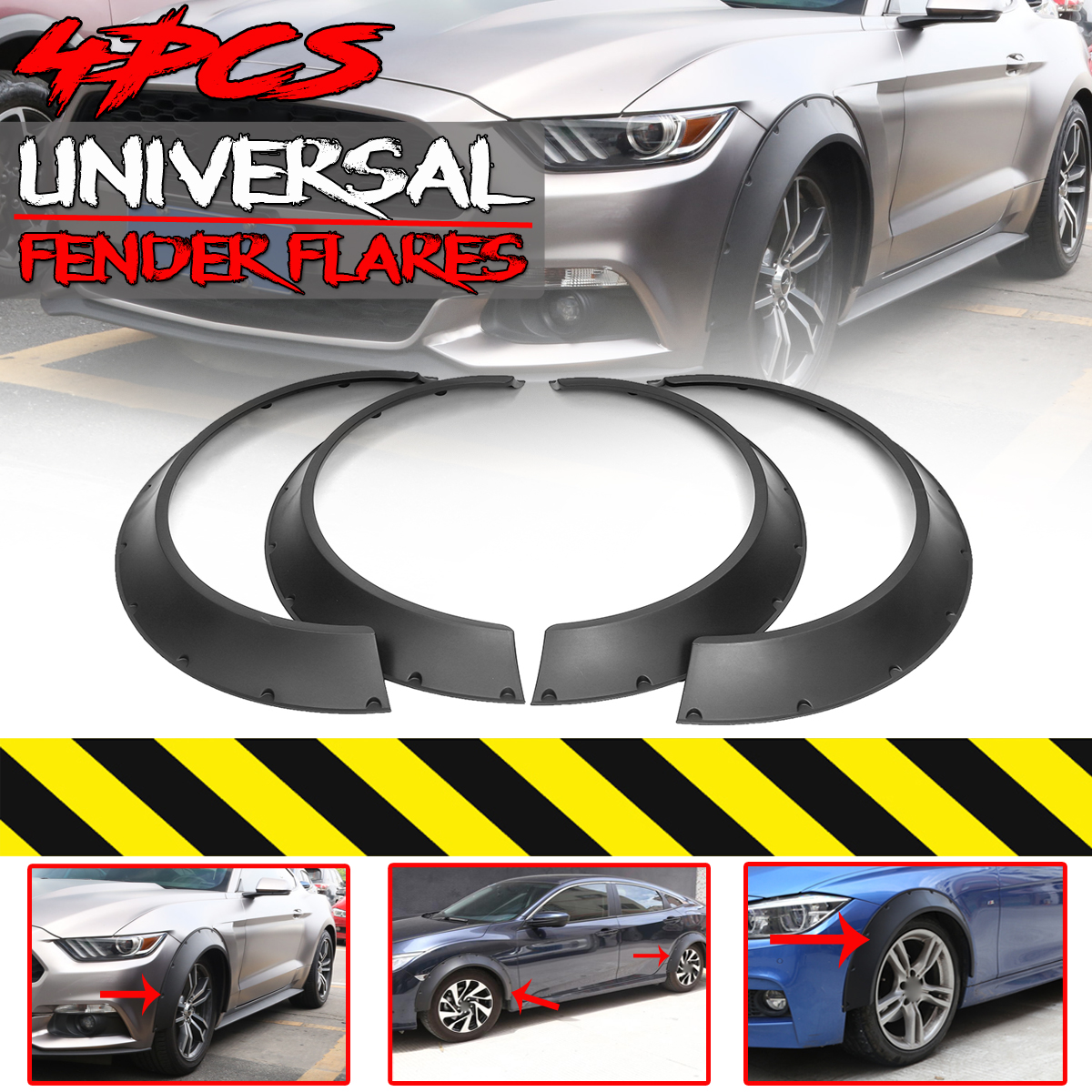 Universal-Car-Fender-Flares-4-Piece-Flexible-Durable-Polyurethane-Body-Kits-Extra-Wide-Body-Wheel-Ar-1551183