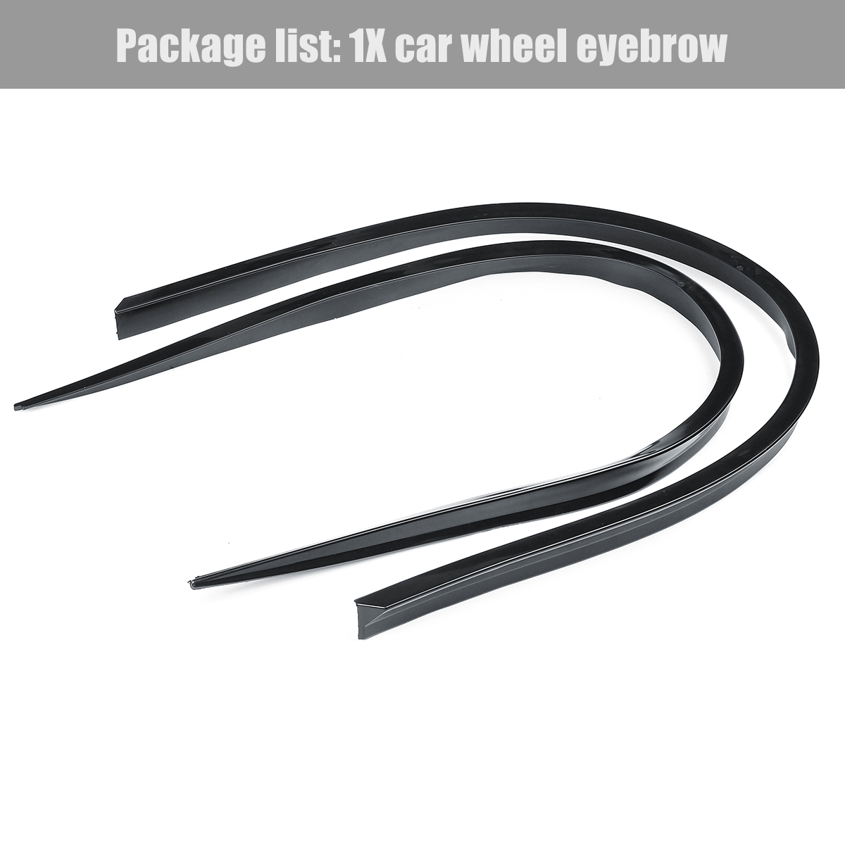 Universal-Car-Wheel-Eyebrow-Protector-Lip-Sticker-Trim-Fender-Flare-Anti-scratch-Black-Lengthened-12-1531933