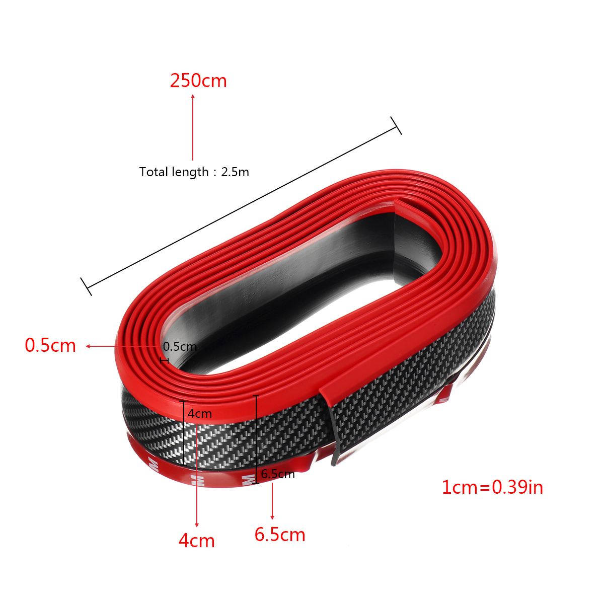 Universal-Shovel-Carbon-Fiber-Front-Lip-Modified-Large-Surround-Anti-Collision-Soft-Rubber-Strip-1709122