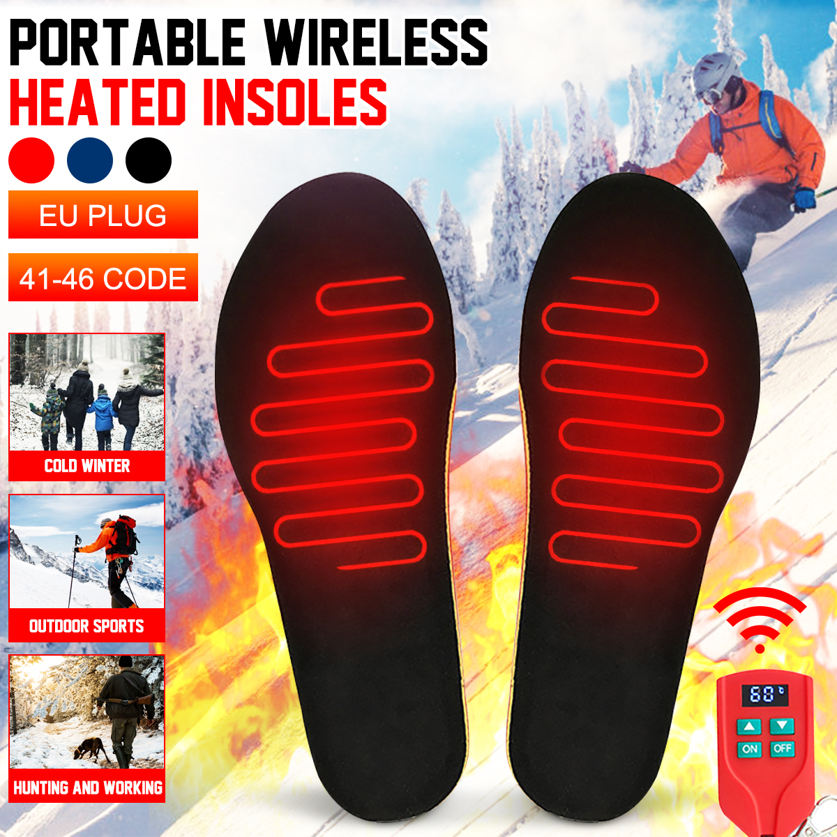 2000mAh-Rechargeable-Battery-Wireless-Heated-Insole-Winter-Portable-Shoe-Boot-Foot-Warmer-41-46-Code-1615274