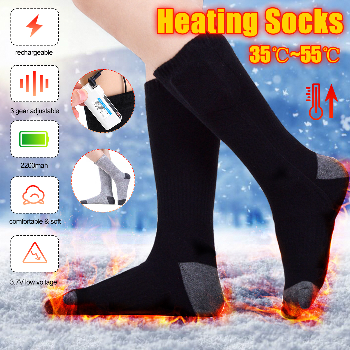 2200mAh-USB-Rechargeable-Electric-Heating-Socks-MenWomen-Winter-Warm-Feet-Socks-1777780