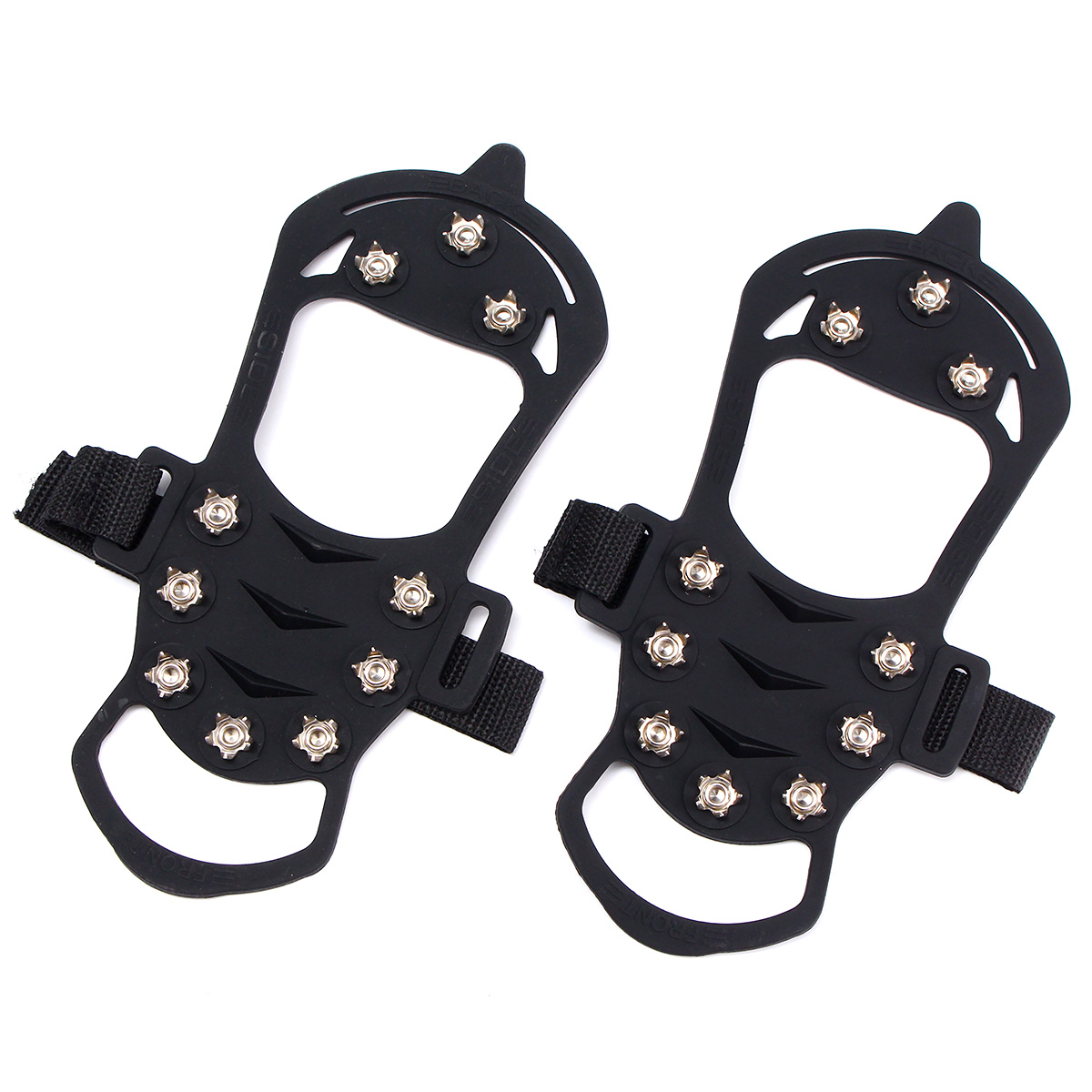 Anti-Non-Slip-Crampon-Shoe-Boot-Grip-Ice-Cleat-Spike-Snow-Strap-10-Teeth-1214904