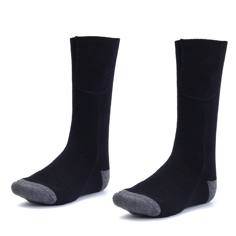 Battery-Heated-Socks-Feet-Foot-Warm-Electric-Heater-Shoe-Boot-Winter-Hunting-1254105
