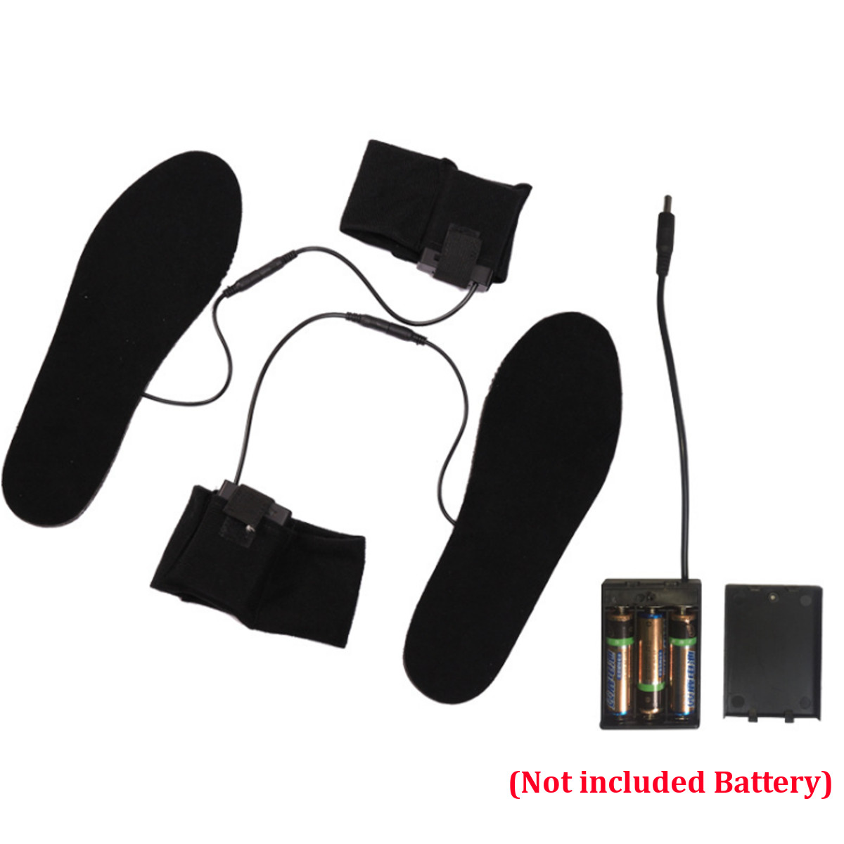 Battery-Powered-Electric-Heated-Shoe-Insole-Foot-Heater-Sock-Winter-Warmer-Pads-Black-1416751