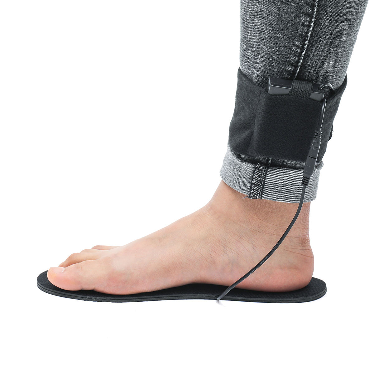 Battery-Powered-Electric-Heated-Shoe-Insole-Foot-Heater-Sock-Winter-Warmer-Pads-Black-1416751