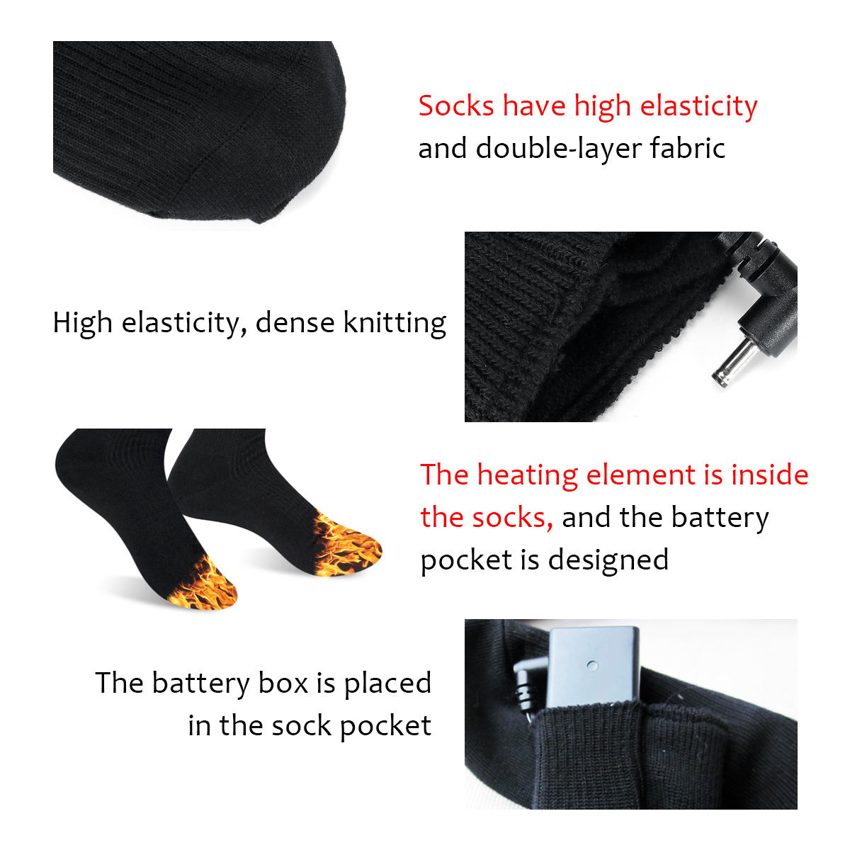 Electric-Winter-Warm-Heated-Socks-Men-Women-Casual-Socks-Outdoor-Skiing-Black-1751718
