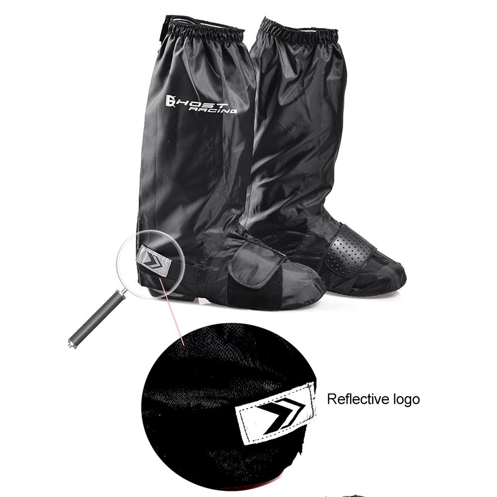 GHOST-RACING-Waterproof-Shoe-Rain-Covers-Motocross-Motorcycle-Gear-Bike-Reusable-Anti-Slip-Rain-Snow-1535824