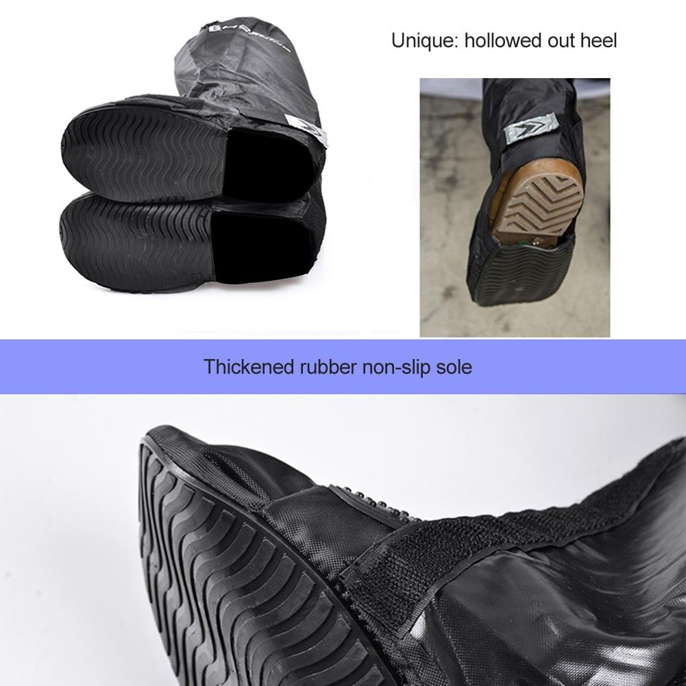 GHOST-RACING-Waterproof-Shoe-Rain-Covers-Motocross-Motorcycle-Gear-Bike-Reusable-Anti-Slip-Rain-Snow-1535824
