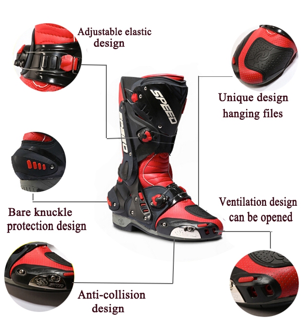 Motorcycle-Boots-Racing-Speed-Cycling-Safety-Shoes-Pro-biker-B1003-1047934